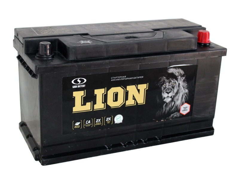 LION 6СТ-100 Ач о.п.  д353ш175в190800А