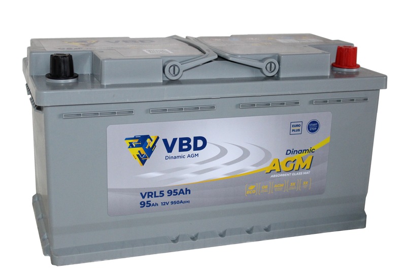 VBD AGM 6СТ-95 Ач о.п.  д353ш175в190950А
