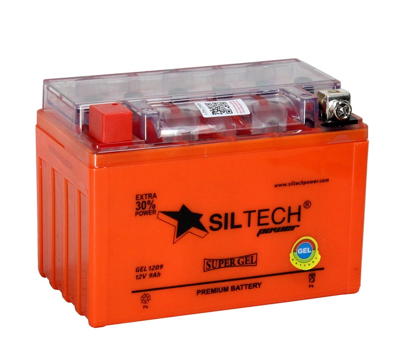 SILTECH GEL СТ-1209 12V9 Ач п.п. [д150ш85в107150А] (YTX9-BS)