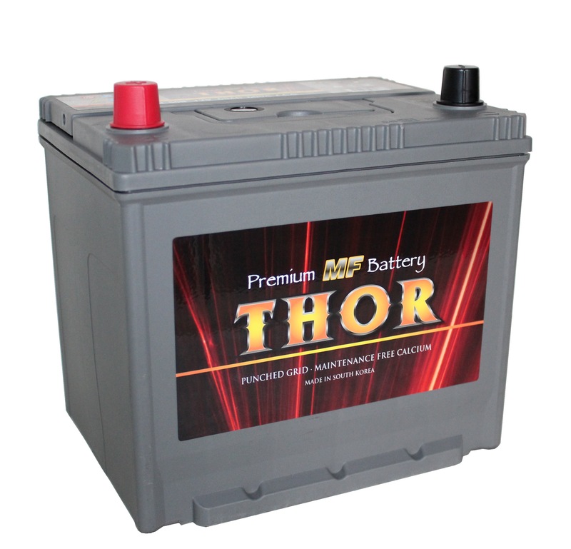 THOR Asia 6СТ-65 Ач п.п. [д232ш175в220600А] (75D23R SMF)