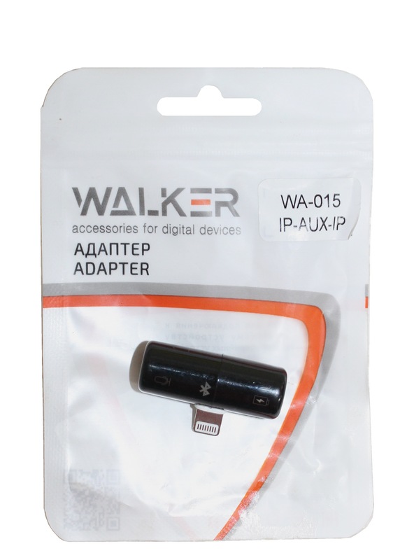 (WALKER) Адаптер IP, IP-AUX-IP, цвет ЧЁРНЫЙ, (WA-015)