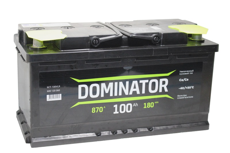 DOMINATOR 6СТ-100 Ач о.п. [д353ш175в190870А]