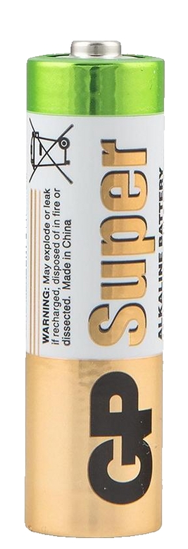 Батарейка GP SUPER LR6 1.5V 15А SIZEAA 1шт