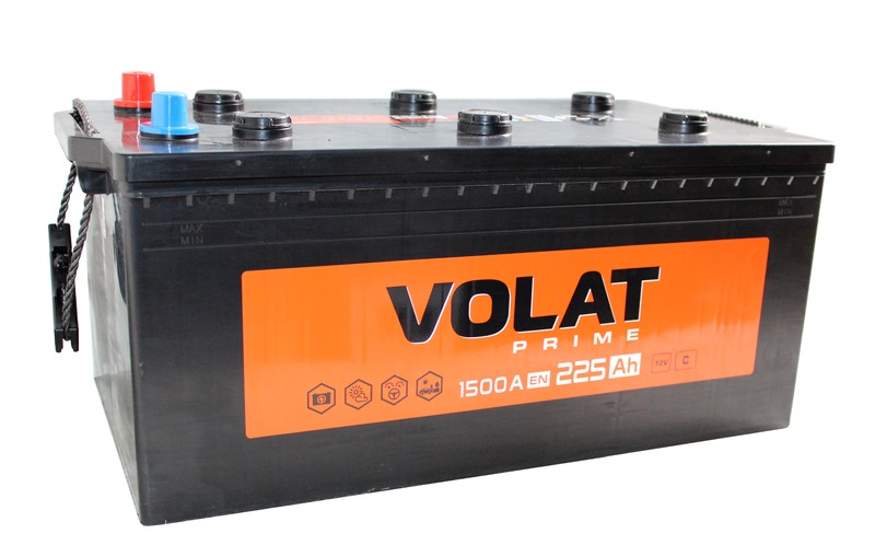 VOLAT Prime 6СТ-225 Ач евро  д518ш276в2421500А   С