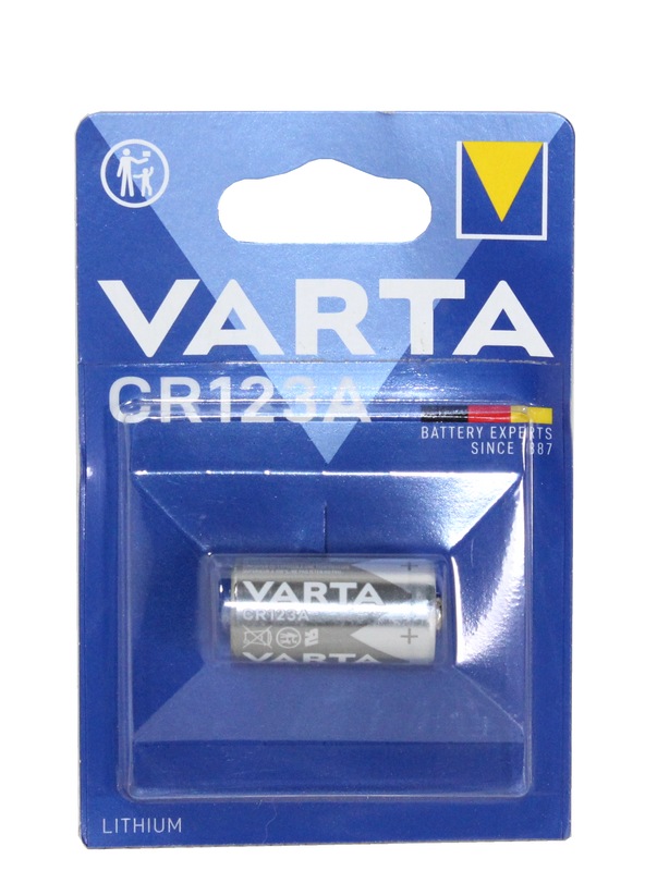 Батарейка VARTA CR 123А 3V 1шт