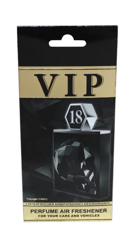 Ароматизатор CARIBI Ёлочка VIP № 18 по мотивам Philipp Plein - THE $KULL