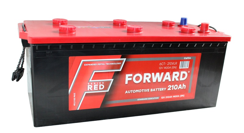 FORWARD RED 6СТ-210 Ач VLR евро  д512ш222в2181400А   B  (ЕАЗ)
