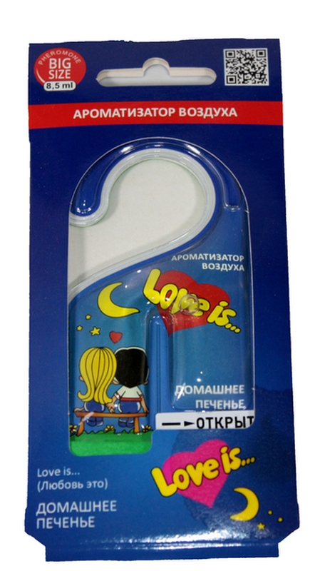 Аромат LOVE IS... домашнее печенье ГЕЛЬ (син 8,5мл