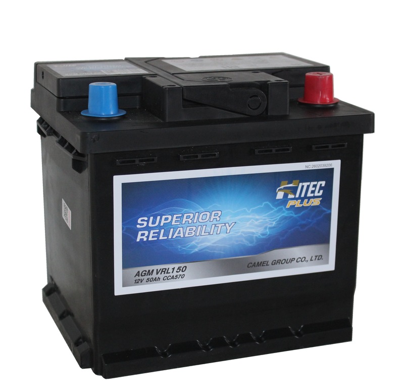 HITEC AGM 6СТ-50 Ач о.п.  д207ш175в190570А