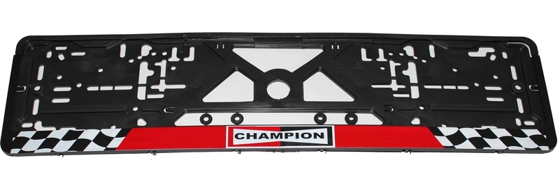 Рамка номера с защелкой CHAMPION