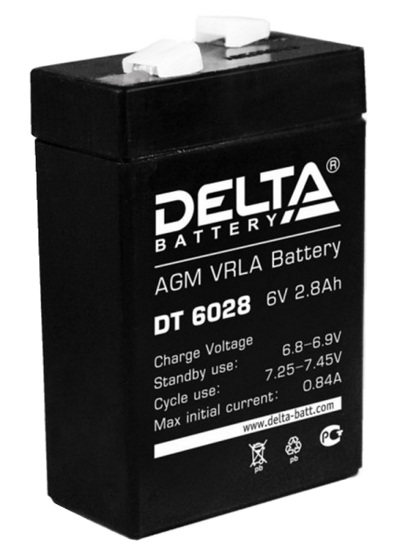 DELTA DT-6028 (6V2.8A)