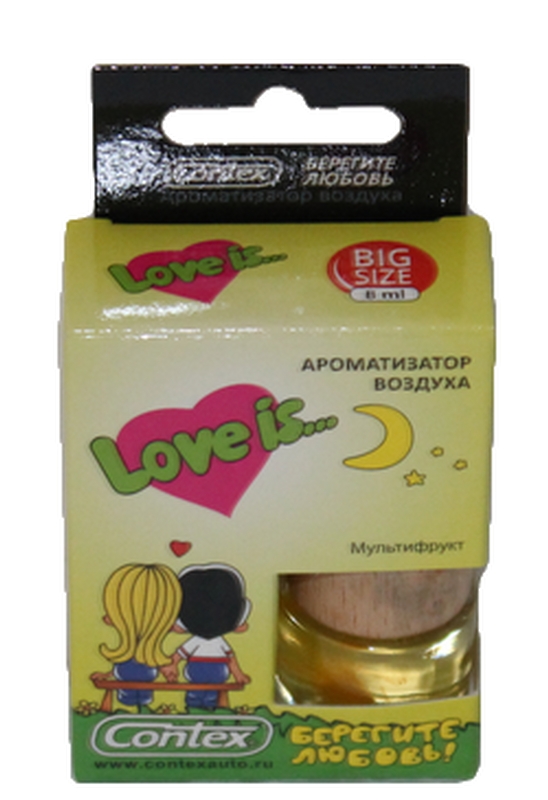 Ароматизатор воздуха CONTEX LOVE IS... мультифрукт