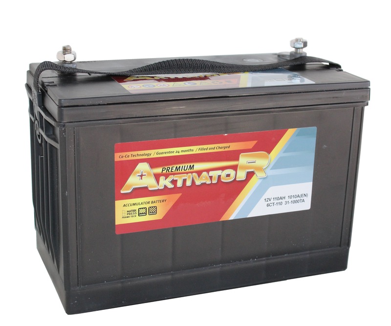 AKTIVATOR Standard 6СТ-110 Ач универс.кл. STUD винт. д330ш171в2171010A  31-1000T AН