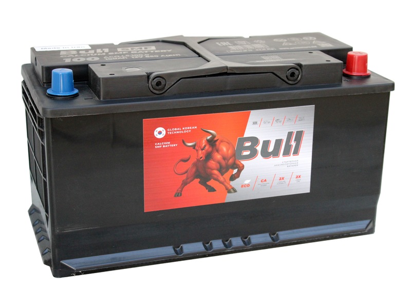 BULL 6CT-100 Ач о.п.  д353ш175в190850А