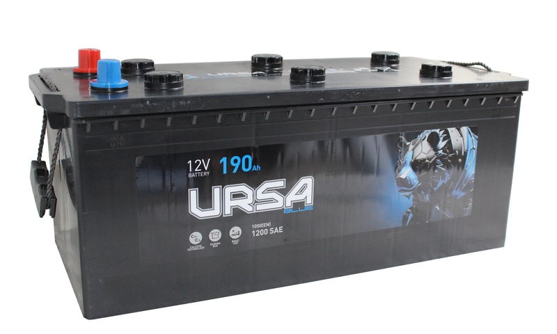 URSA BLUE PROFESSIONAL 6СТ-190 Ач о.п. евро [д510ш223в2151050А] [В]