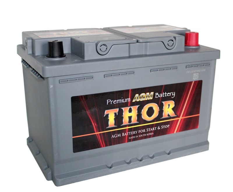 THOR AGM 6СТ-75 Ач о.п. [д278ш175в190790А] (AGM 75 L3)