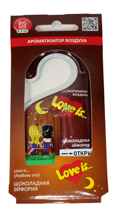 Аромат LOVE IS... шоколад эйфория ГЕЛЬ (кор 8,5мл