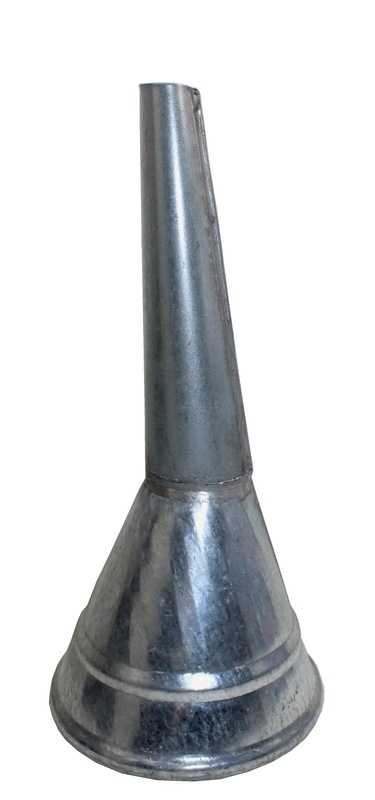 Воронка металлическая прямая малая D9515мм 10