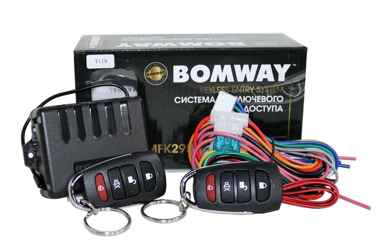 Комплект безключевого доступа с брелками BOMWAY BCS-MFK295-Y119