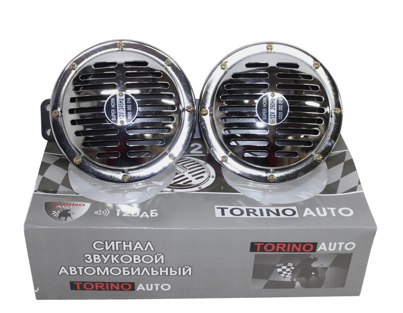 Сигнал электрический Tz-226 chrome хром аналог WD-1060 12V 290Hr345Hr