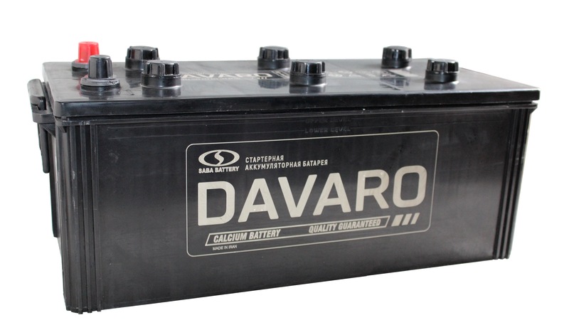 DAVARO 6СТ-190 Ач о.п.  д513ш218в2241100А   B