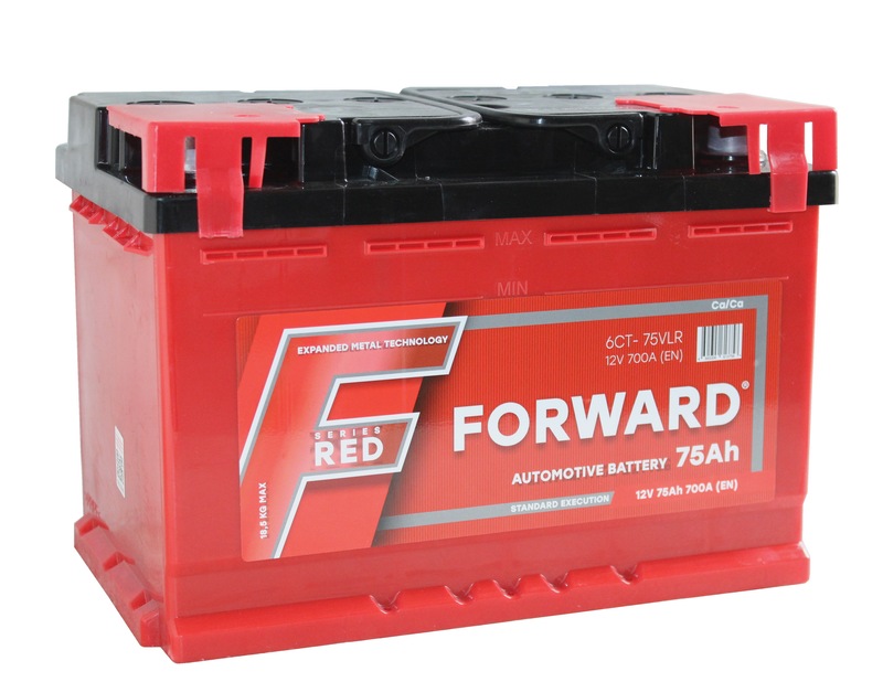 FORWARD Red 6СТ-75 Ач VLR о.п.  д276ш175в190700А   L3  (ЕАЗ)