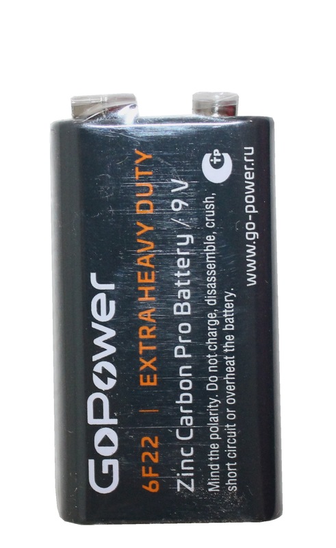 Крона GoPower 9V  1 шт