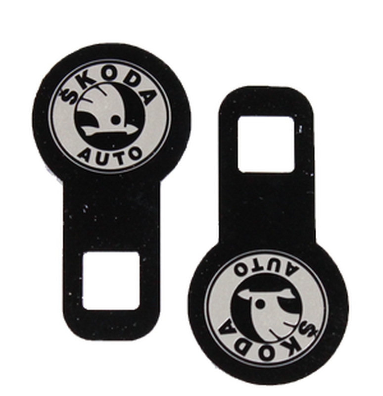 Заглушка ремня безопасности SKODA из орг стекла