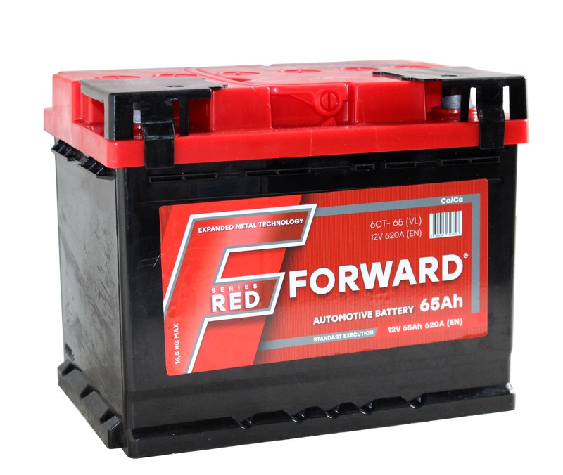 FORWARD Red 6СТ-65 Ач VL п.п.  д242ш175в190620А   L2  (ЕАЗ)