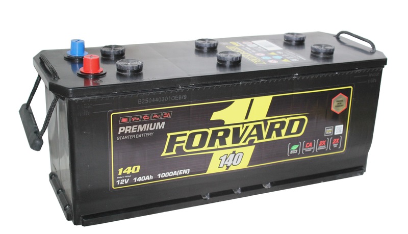 FORVARD Turkey 6СТ-140 Ач п.п.  д512ш174в2101000А
