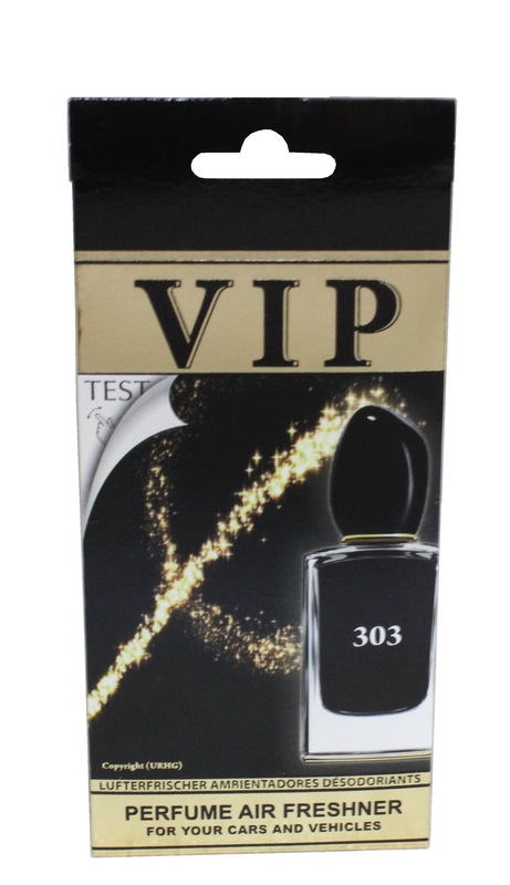 Ароматизатор CARIBI Ёлочка VIP № 303 по мотивам Armani St intense