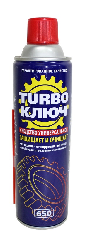 Смазка универсальная ключ ТУРБО 650мл