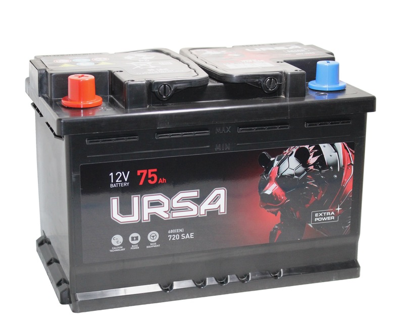 URSA EXTRA POWER 6СТ-75 Ач п.п. [д278ш175в190700А] [L3]