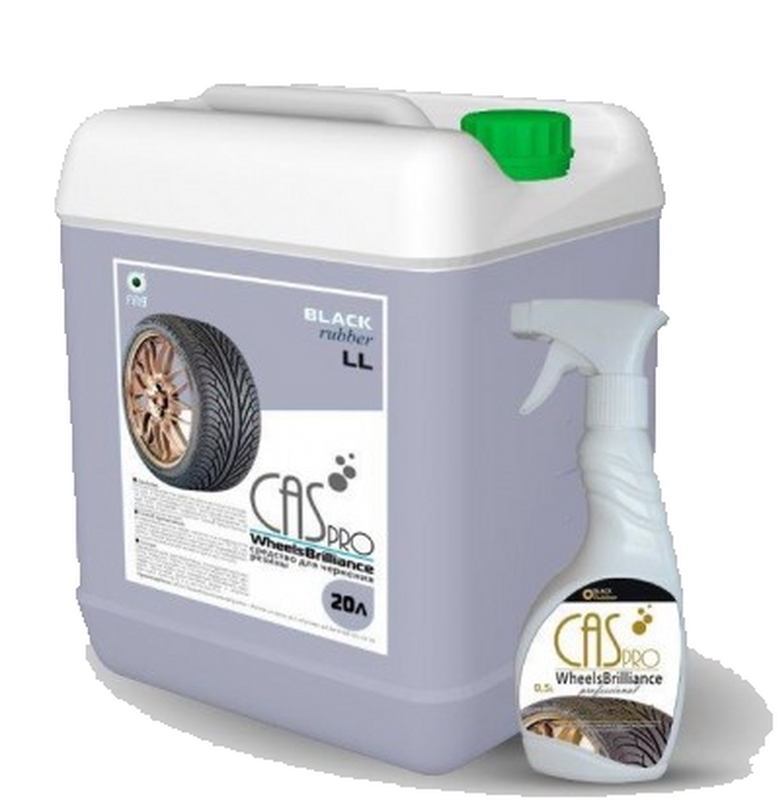 Чернитель шин, резина CASPRO