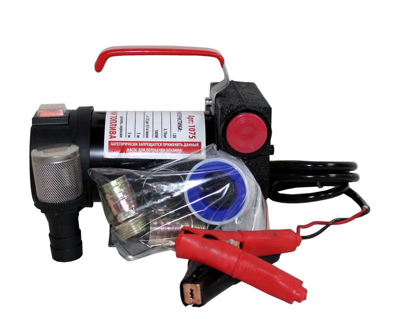 Насос для перекачки топлива непогружной 1075 12V (6)