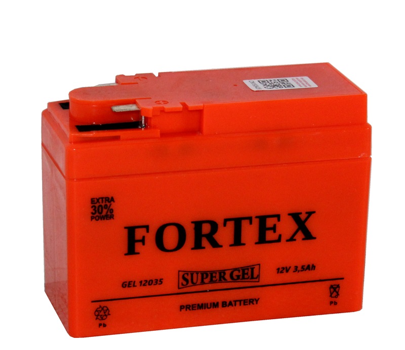 FORTEX GEL СТ-12035 12V3,5 Ач о.п.  д114ш49в8450А  (YTR4A-BS)