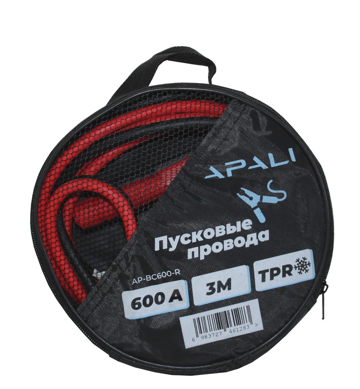APALI AP-BC600R Провода прикуривания 600A (3м) (20 шт.)