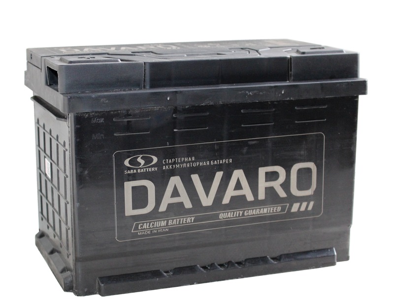 DAVARO 6СТ-74 Ач п.п.  д278ш175в190640А   L3