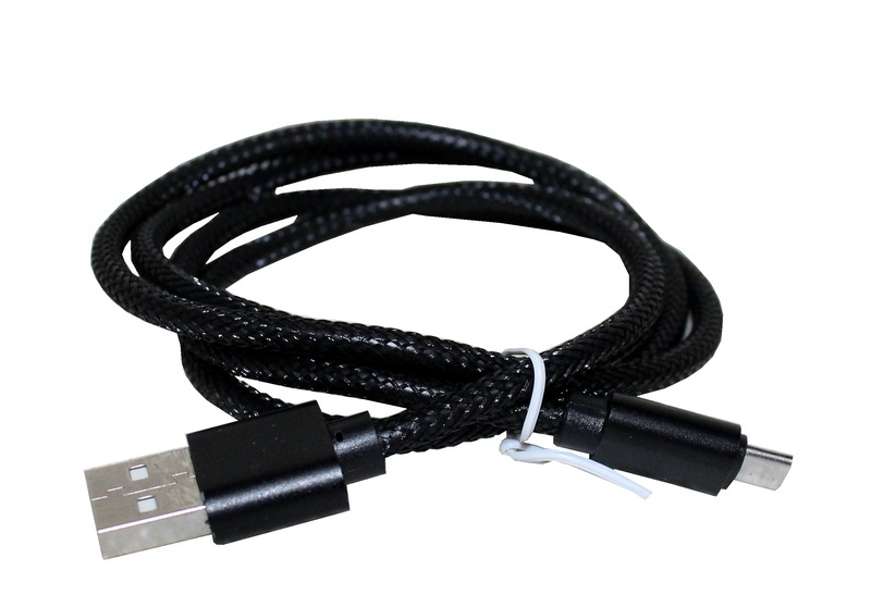 Телефонный КАБЕЛЬ Micro USB- USB, 1 м, в оплетке 3