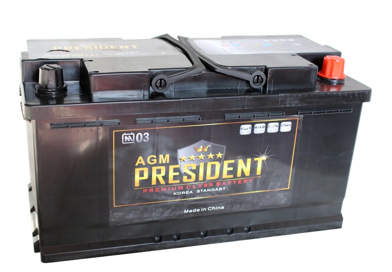 PRESIDENT AGM 6СТ-95 Ач о.п.  д353ш174в190950А