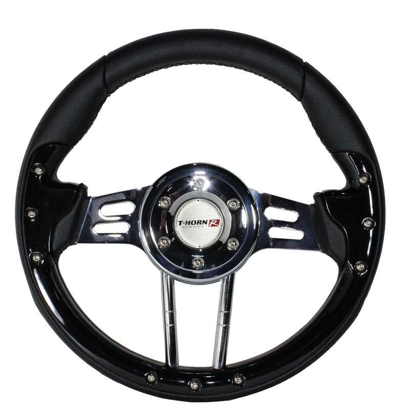 Руль спортивный 4166F Bk