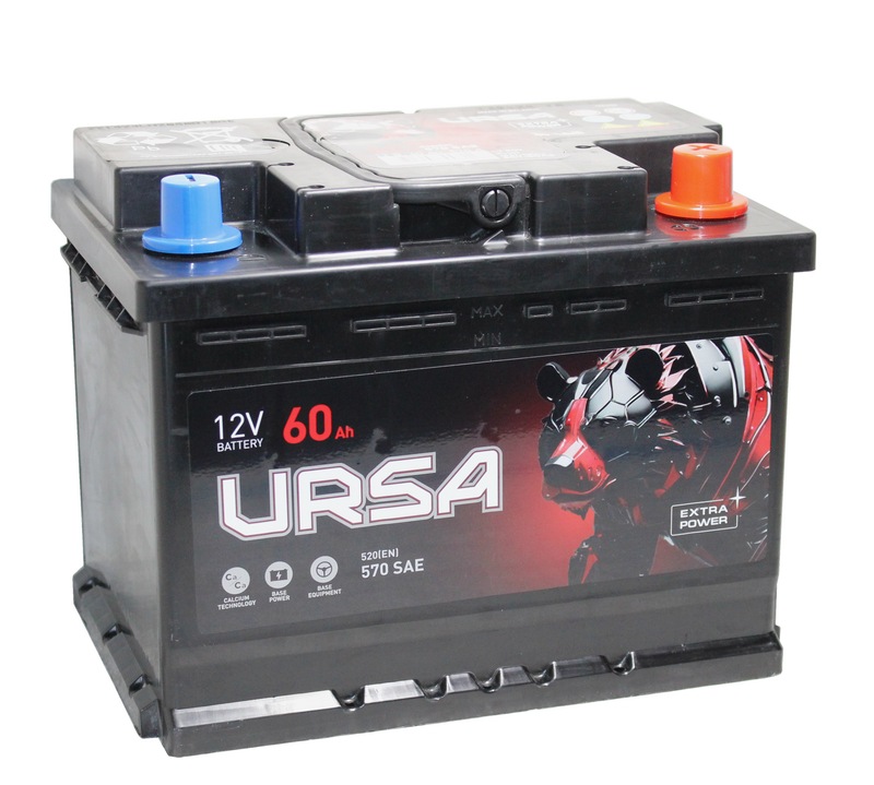 URSA EXTRA POWER 6СТ-60 Ач о.п. [д242ш175в190520А] [L2]