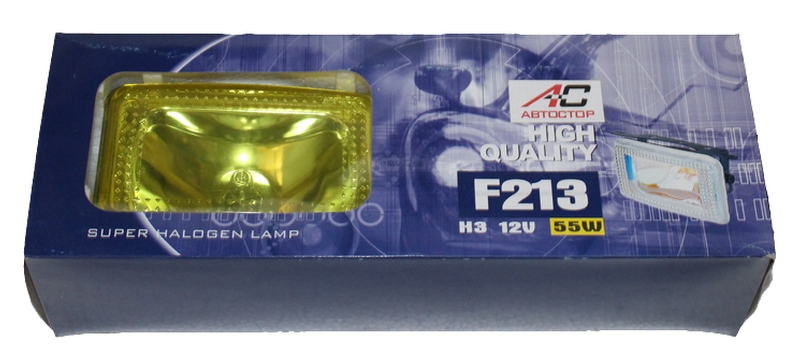 Фара противотуман. F213 0205 (желт.,прямоугол.)