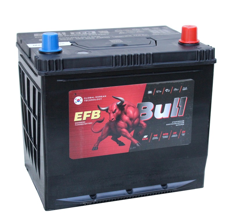 BULL EFB ASIA 6CT-65 Ач о.п.  д232ш173в225600А