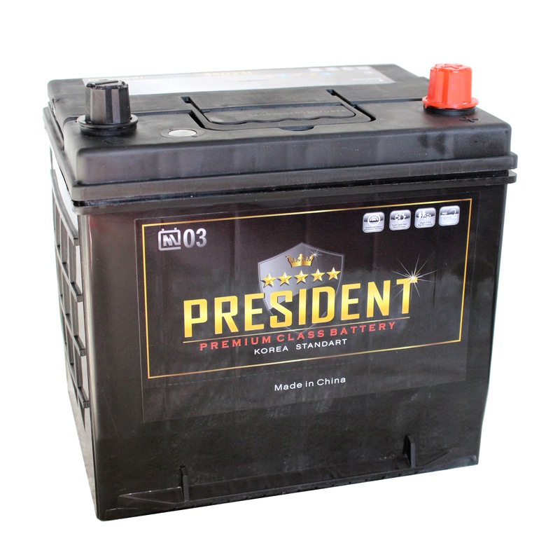 PRESIDENT 6СТ-70 Ач о.п. нижнее крепление  д230ш172в225520А  (85D23L)