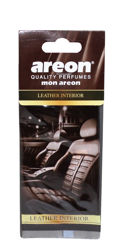 Ароматизатор AREON Ёлочка MON Leather Interior