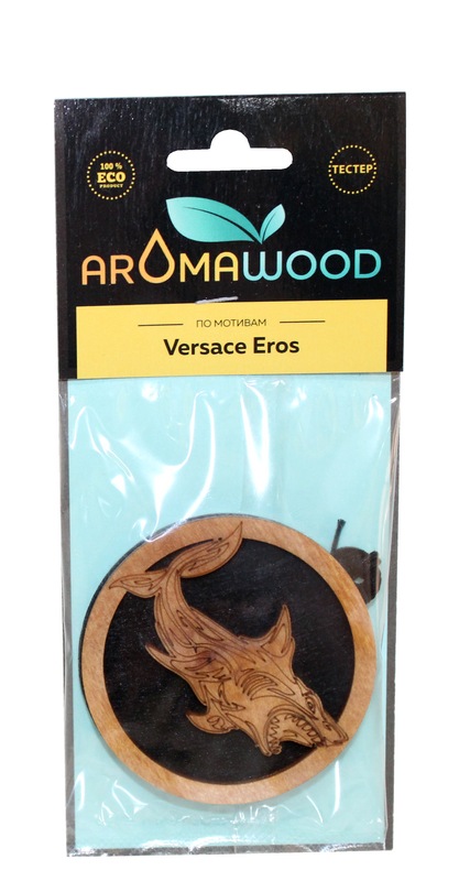 AROMAWOOD Ароматизатор подвесной деревянный Акула