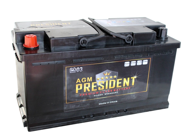 PRESIDENT AGM 6СТ-95 Ач п.п.  д353ш174в190950А