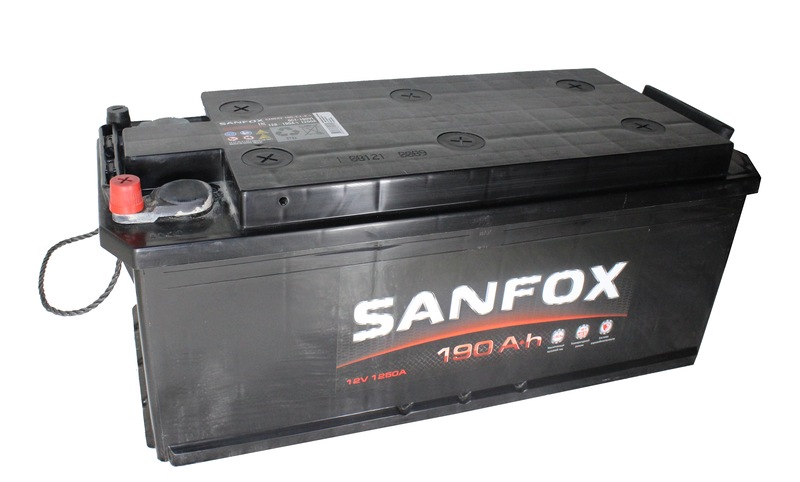 SanFox 6СТ 6СТ-190 Ач п.п. конус