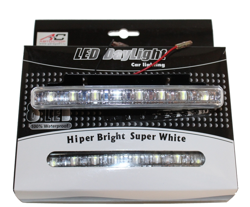 Дневные ходовые огни YC-526(SQ диоды) 8 диодов